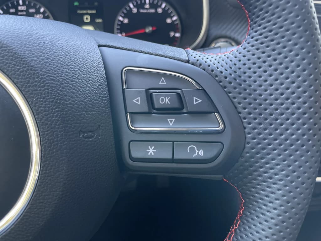 MG ZS 2024 White steering wheel