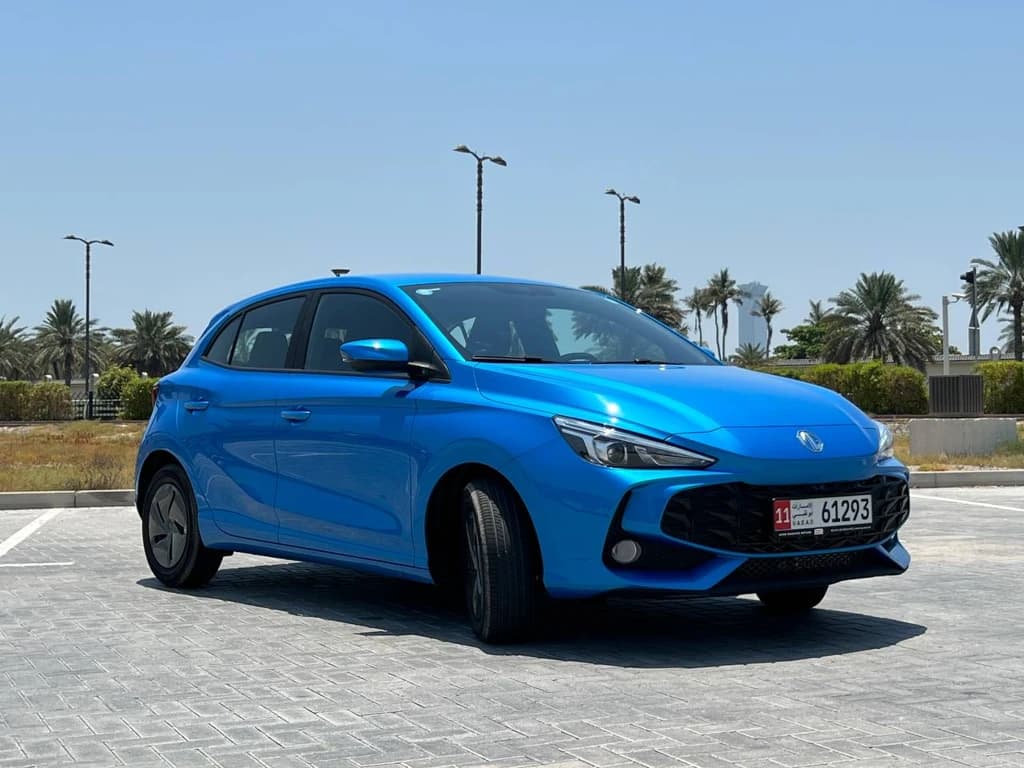 MG3 2024 Blue front side