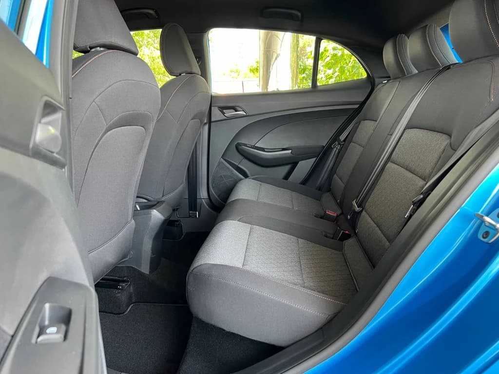 MG3 2024 Blue rear seats