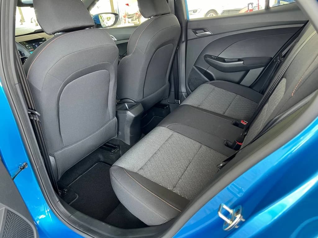 MG3 2024 Blue rear seats