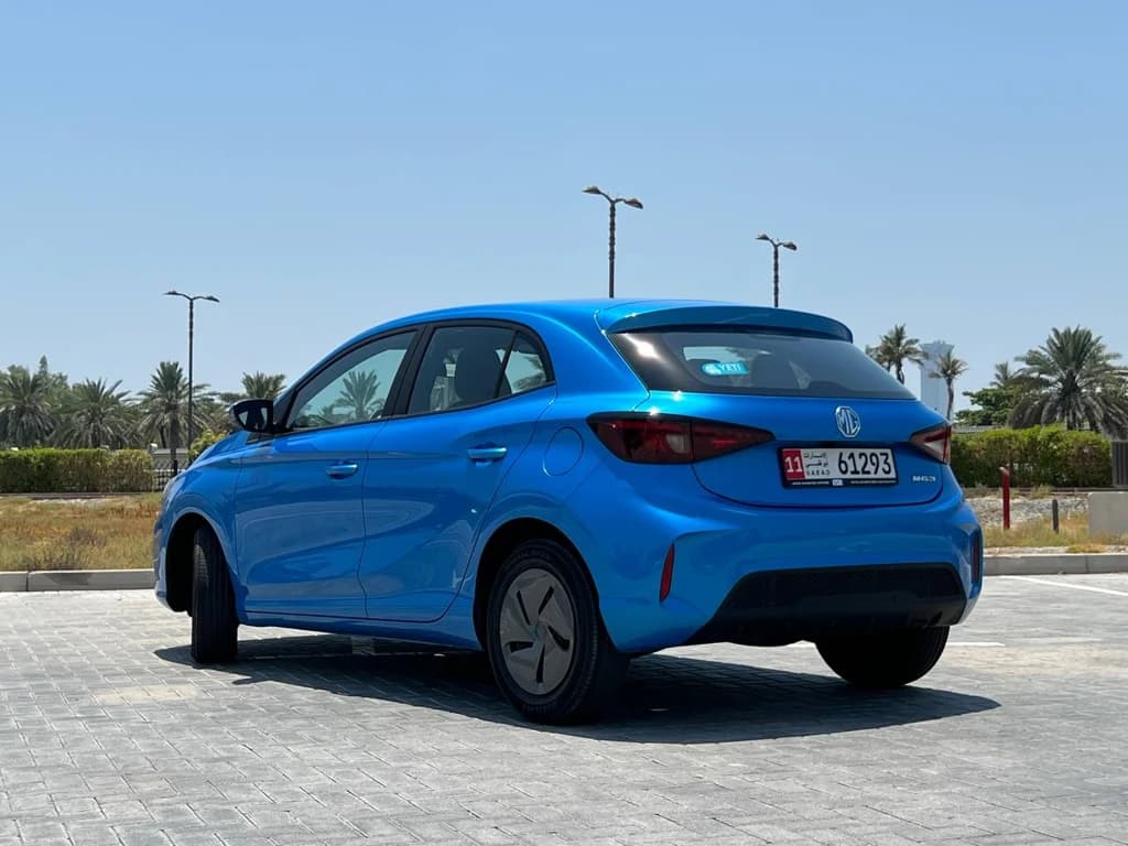 MG3 2024 Blue rear side
