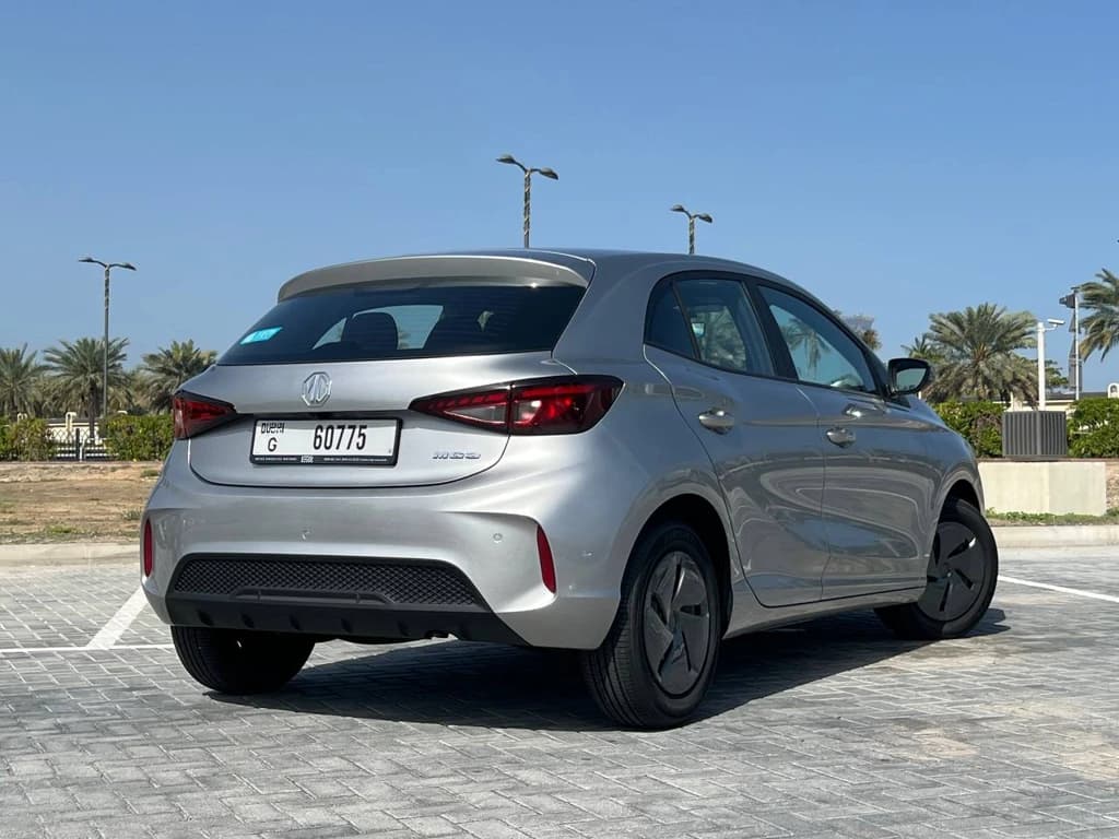 MG3 2024 Silver rear side