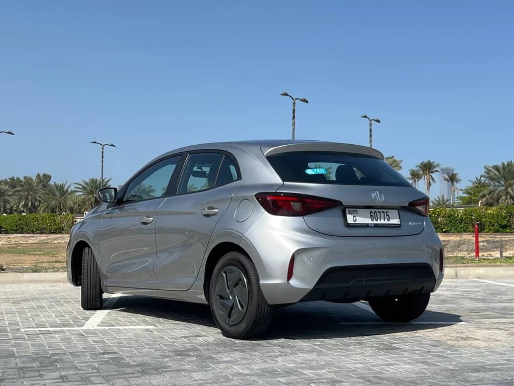 MG3 2024 Silver rear side