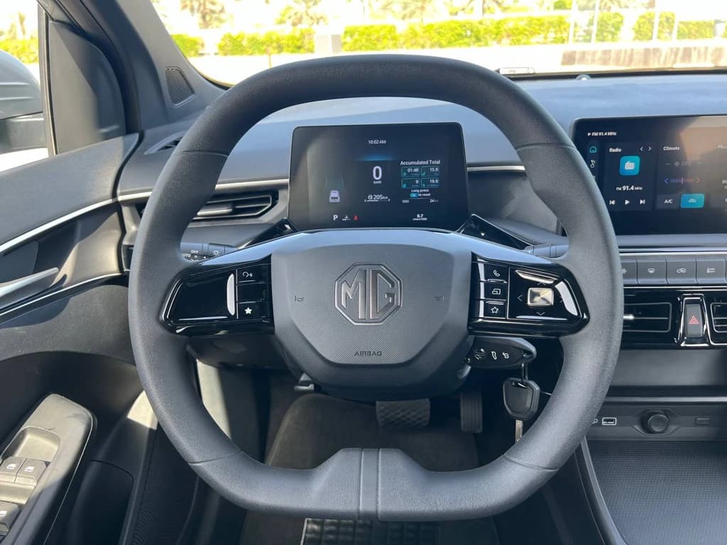 MG3 2024 Silver steering wheel