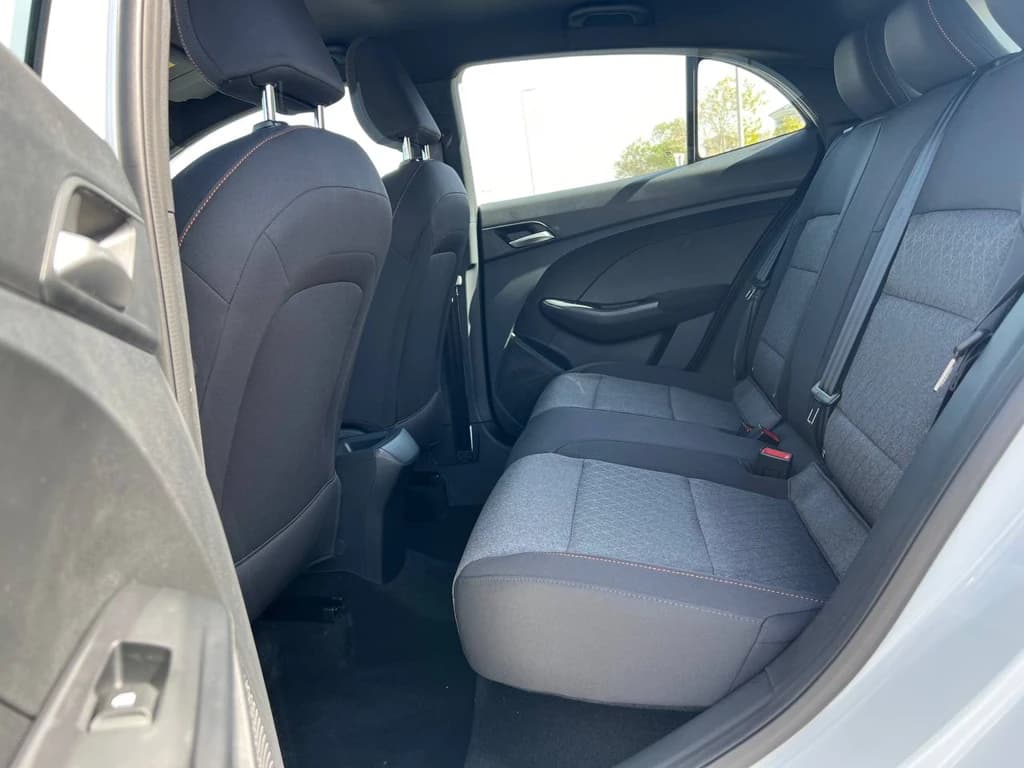 MG3 2024 White rear seats