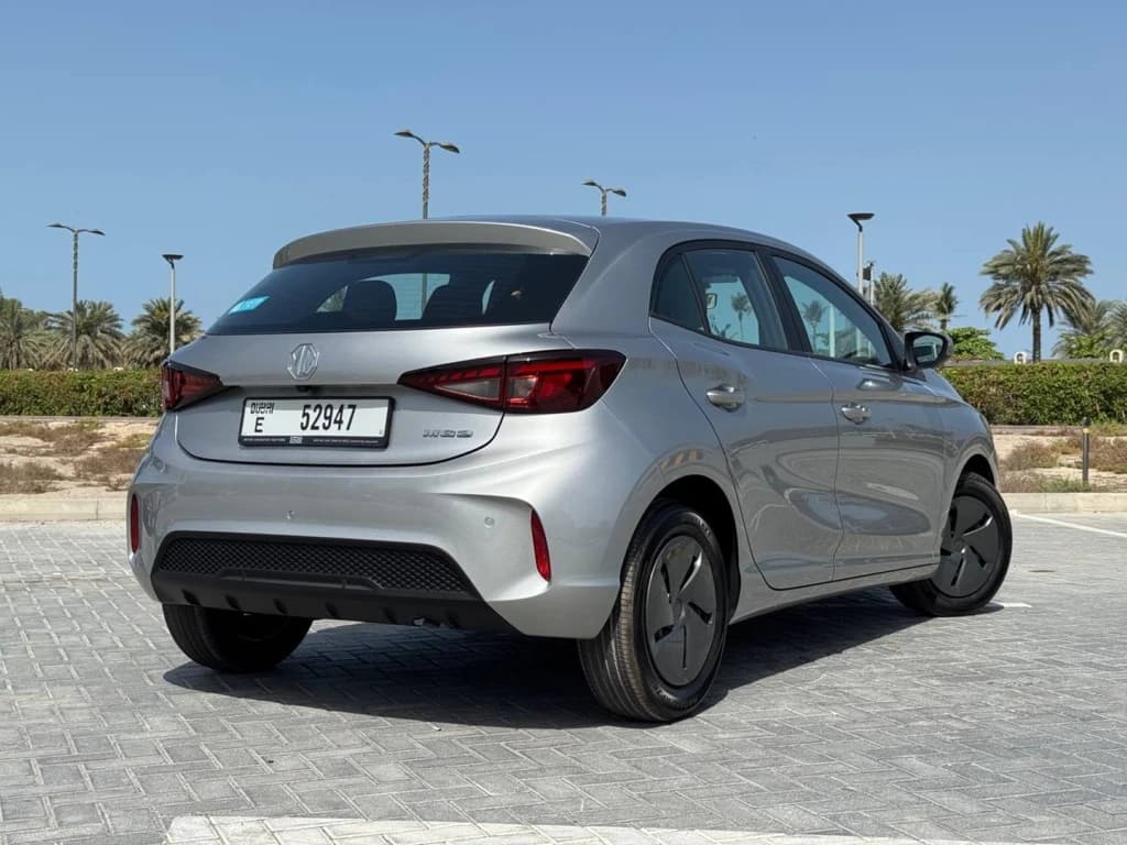 MG3 2025 Silver rear side