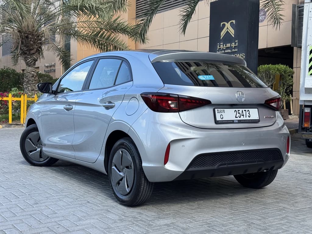 MG3 2026 Silver rear side