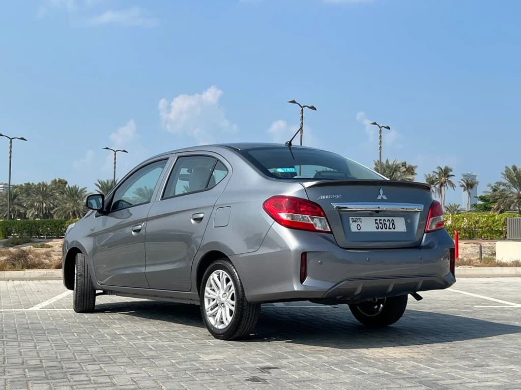 Mitsubishi Attrage 2023 Gray rear side