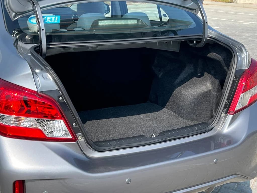 Mitsubishi Attrage 2023 Gray trunk interior