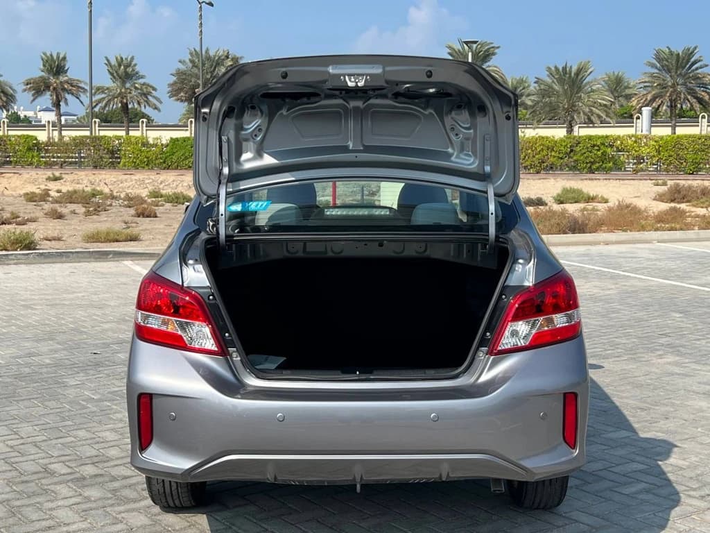 Mitsubishi Attrage 2023 Gray trunk open