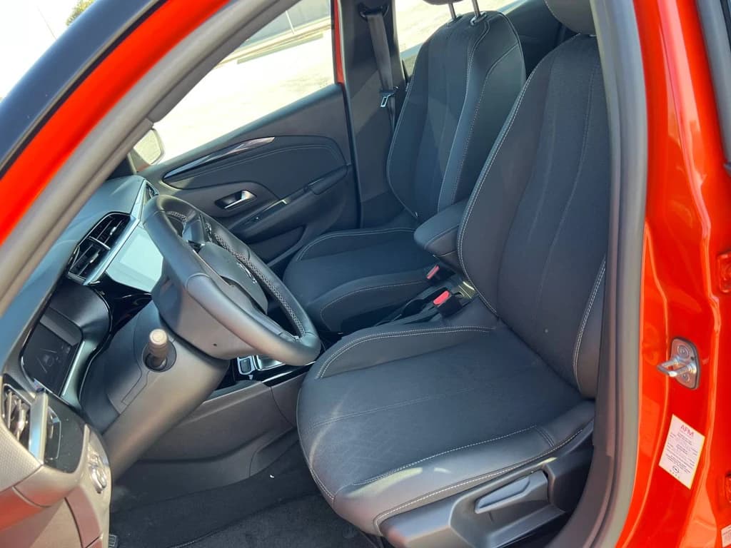 Opel Corsa 2023 Orange front seats
