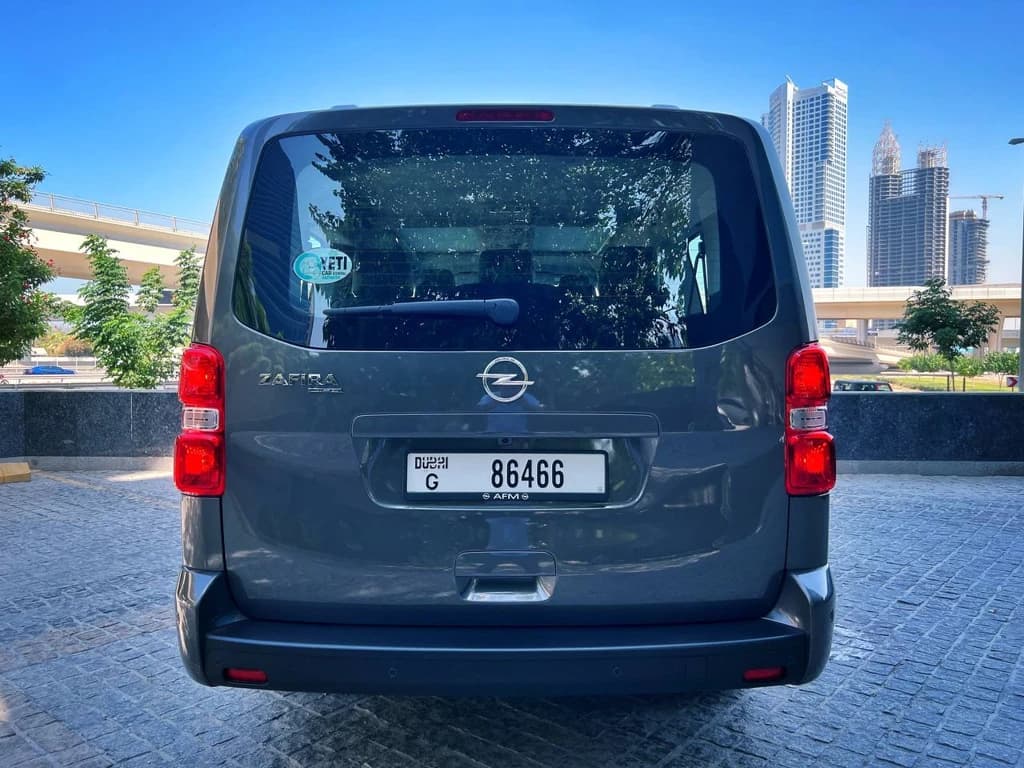Opel Zafira 2023 Gray rear