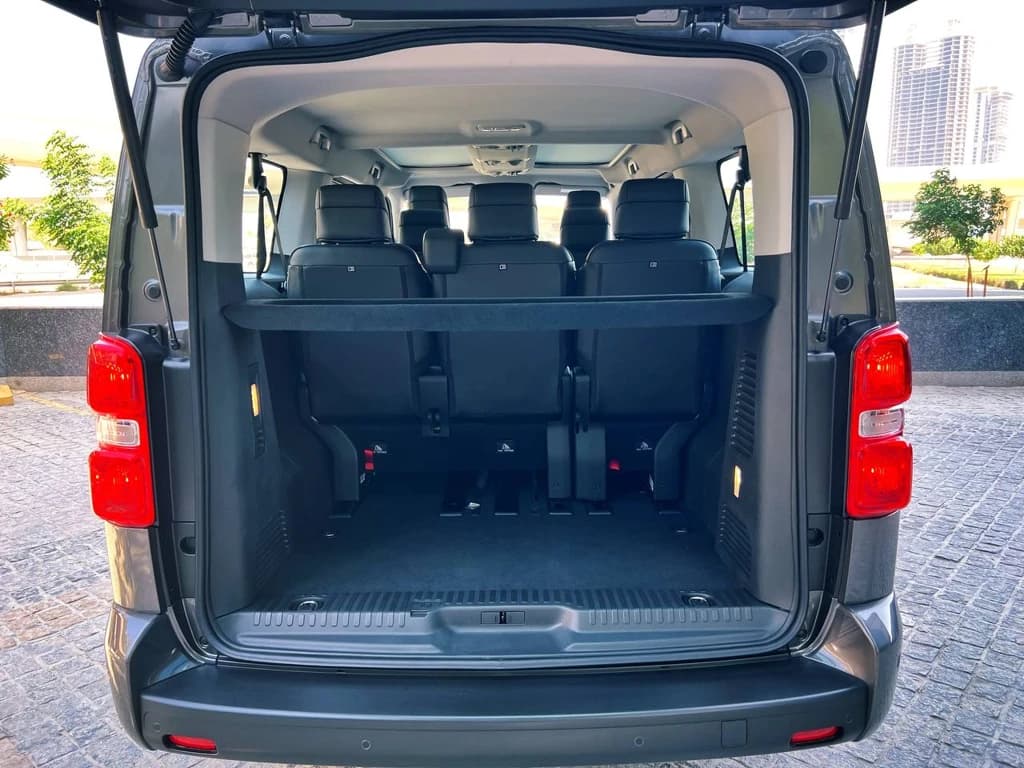 Opel Zafira 2023 Gray trunk interior