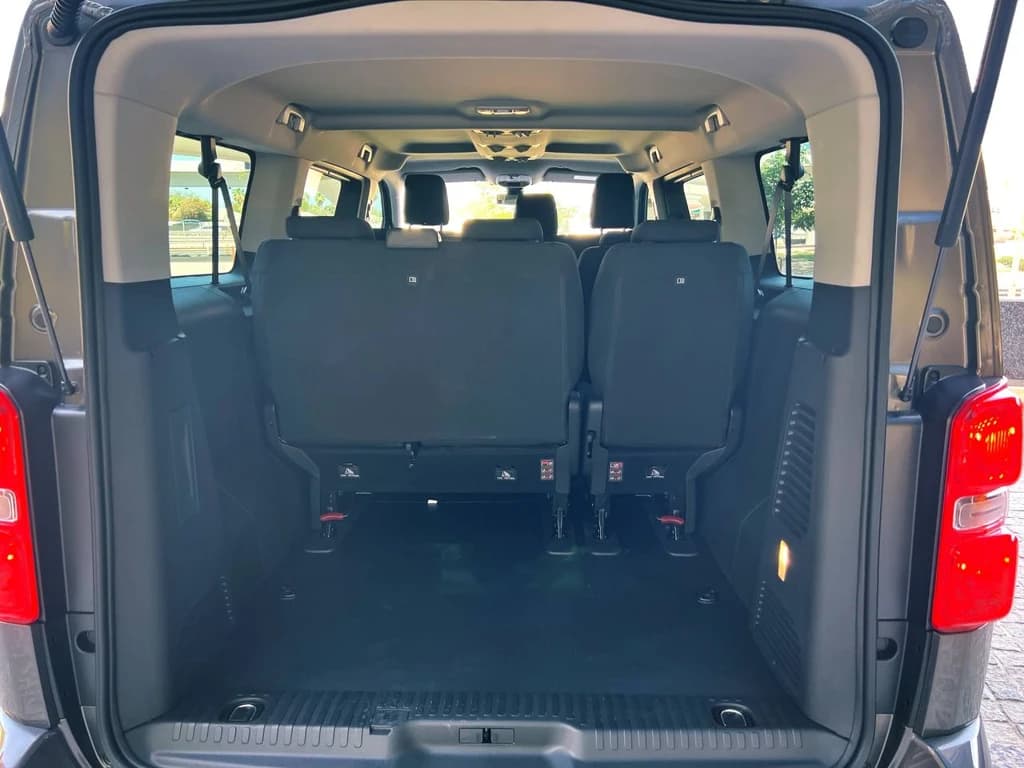 Opel Zafira 2023 Gray trunk interior