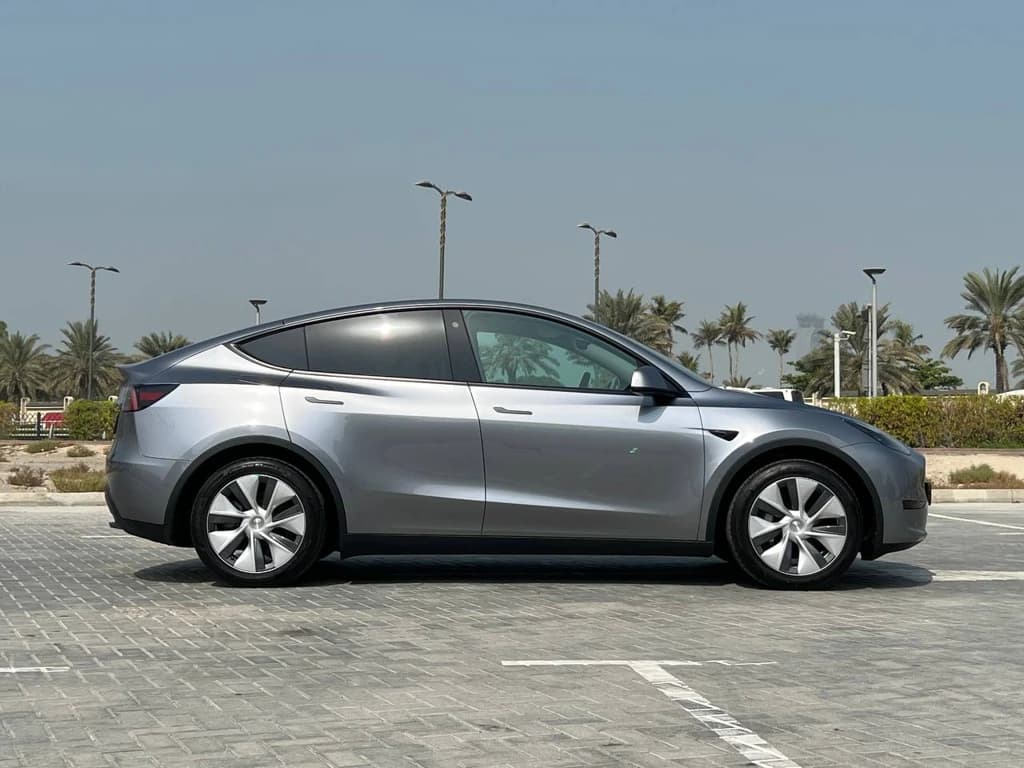 Tesla Model Y 2023 Gray side right