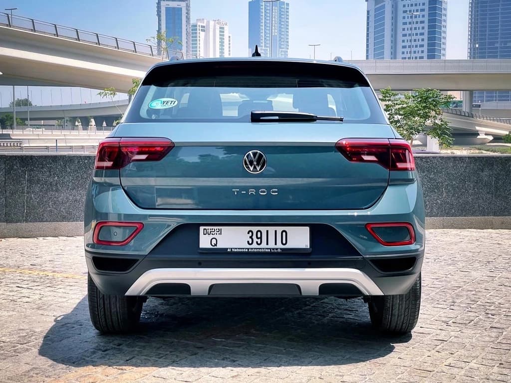 Volkswagen T-Roc 2022 Blue rear