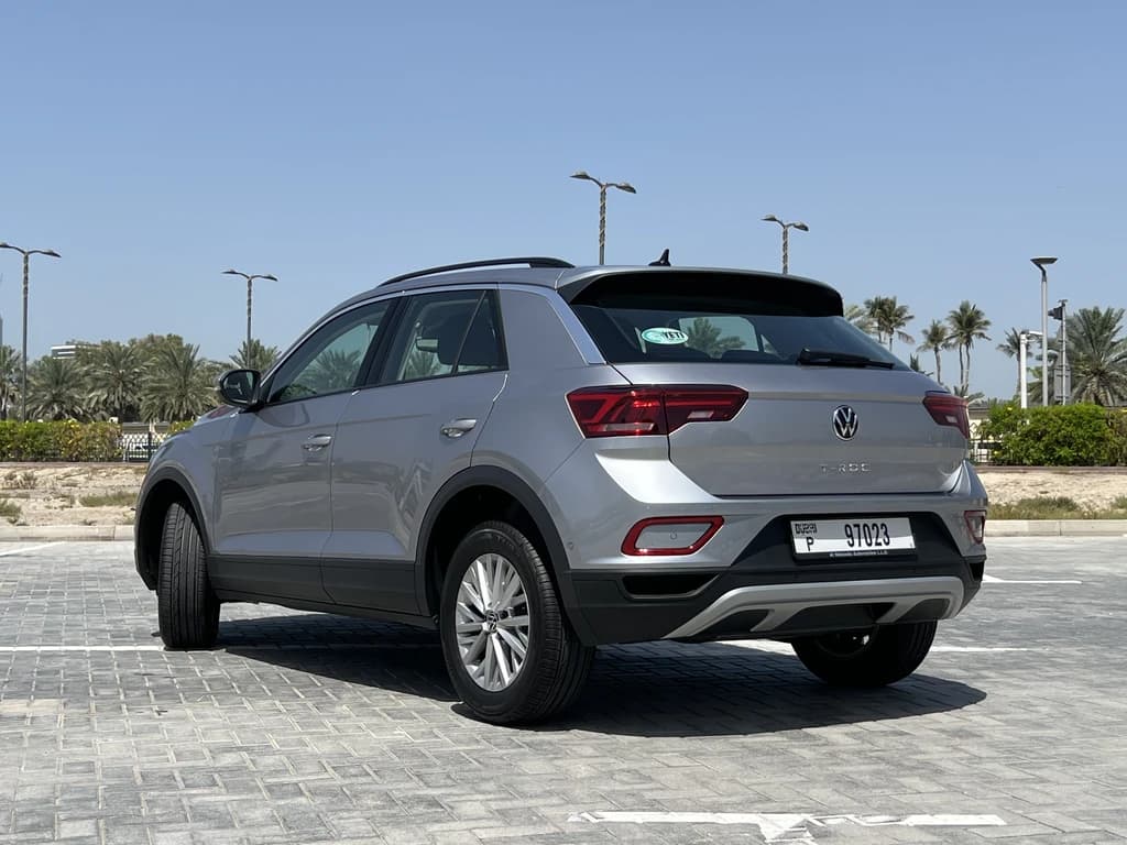 Volkswagen T-Roc 2023 Silver rear side