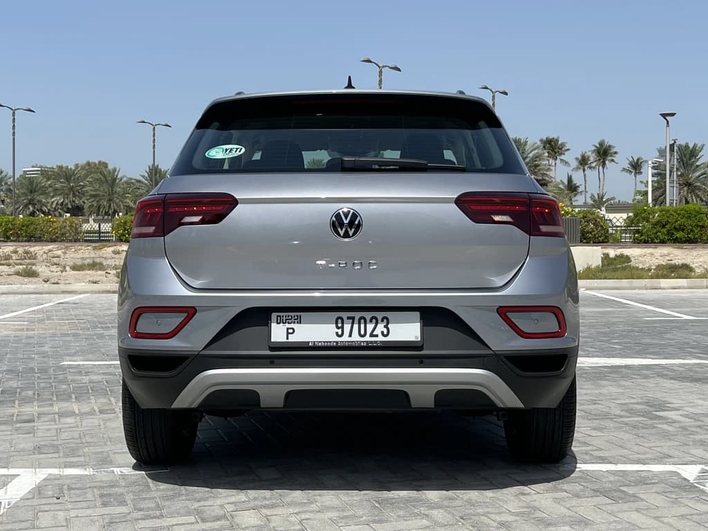 Volkswagen T-Roc 2023 Silver rear