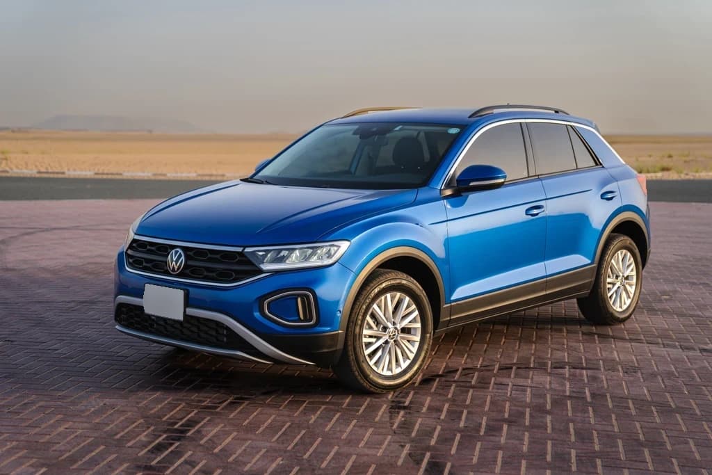 Volkswagen T-Roc 2024 Blue front side