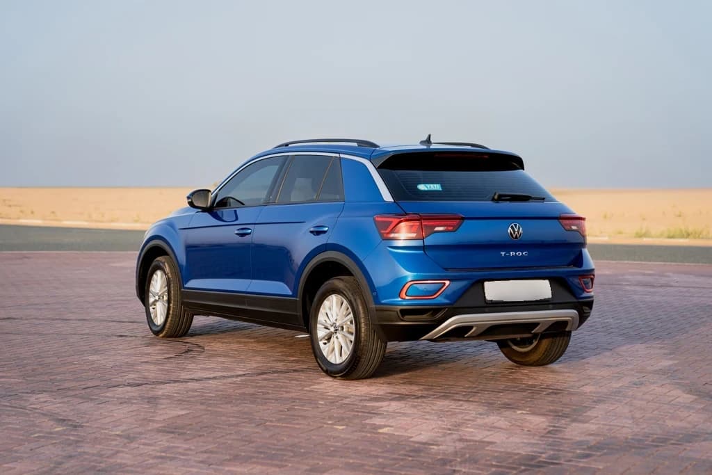 Volkswagen T-Roc 2024 Blue rear side