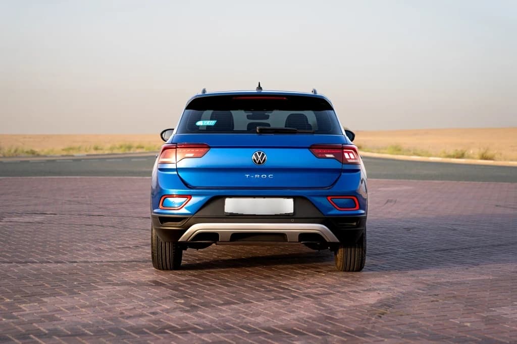 Volkswagen T-Roc 2024 Blue rear