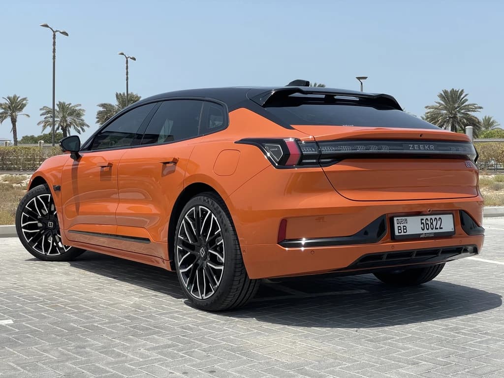 Zeekr 001 2024 Orange rear side
